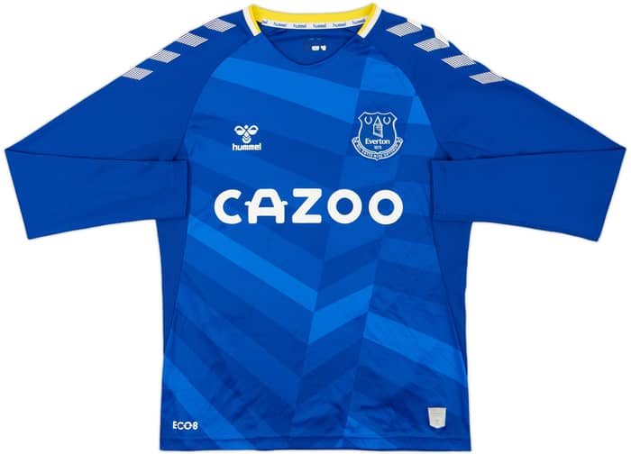 2021-22 Everton Home L/S Shirt Richarlison #7 - 8/10 - (M)
