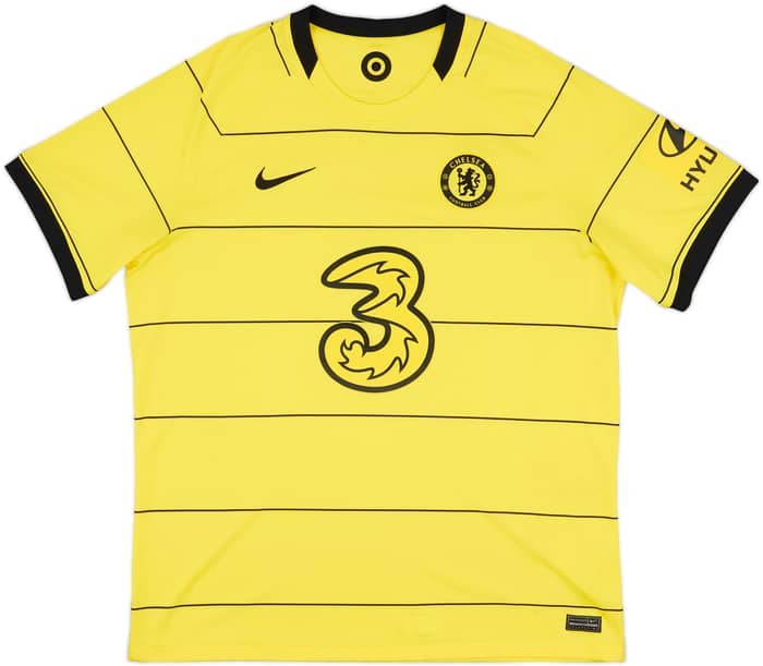 2021-22 Chelsea Away Shirt T.Silva #6 - 7/10 - (XL)