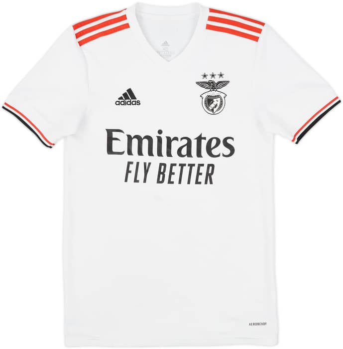 2021-22 Benfica Away Shirt - 7/10 - (XS)