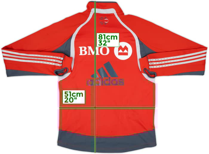 2007-08 Toronto adidas Drill Top - 8/10 - (M)