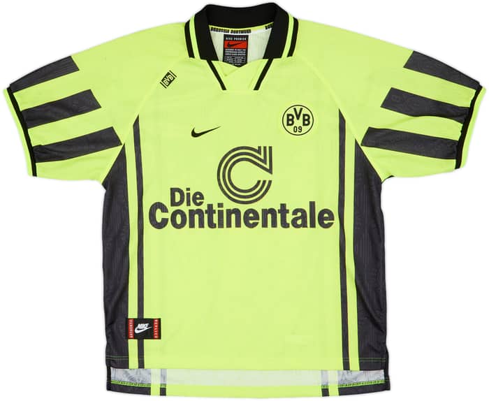 1996-97 Borussia Dortmund Home Shirt #10 - 7/10 - (XL)