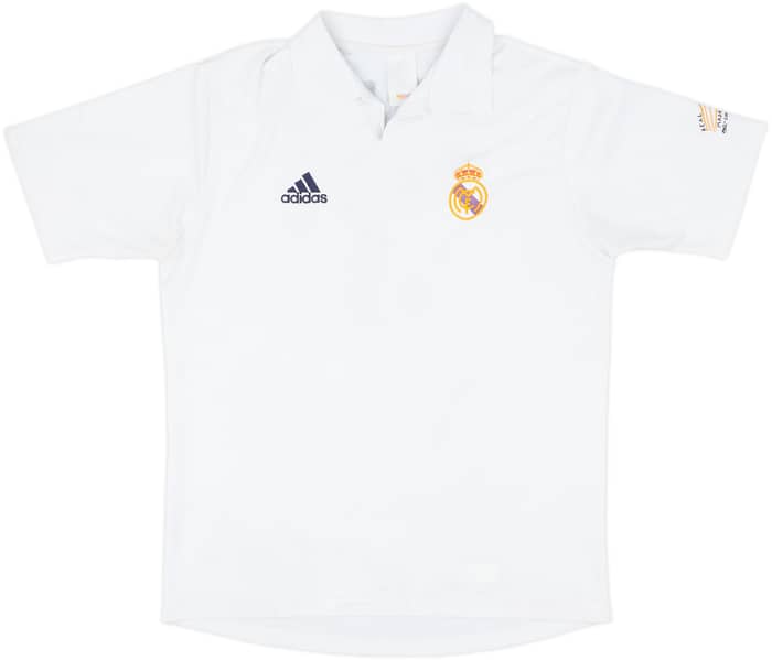 2001 Real Madrid Home Shirt R.Carlos #3 - 6/10 - (M)