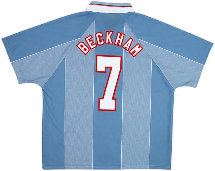 1996-97 Inglaterra Camiseta Visitante Beckham #7 - 9/10 - (XXL)