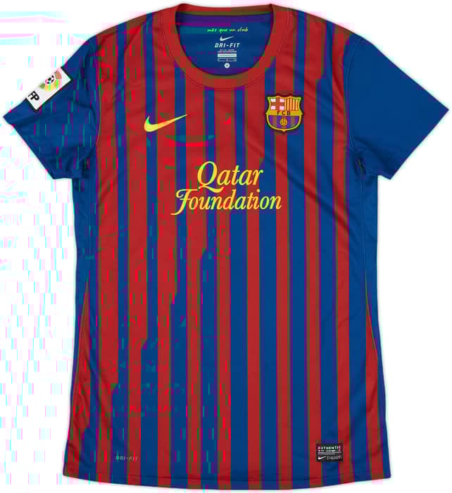 2011-12 Barcelona Home Shirt - 10/10 - (Women's S)