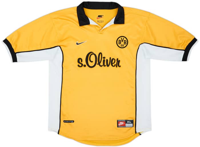 1998-00 Borussia Dortmund Home Shirt - 7/10 - (XL.Boys)