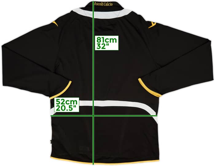 2010-11 Ascoli Away L/S Shirt - 9/10 - (L/XL)