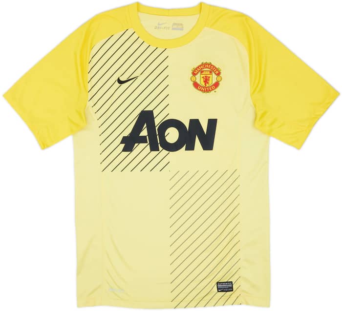 2013-14 Manchester United S/S GK Shirt De Gea #1 - 8/10 - (S)