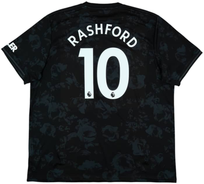 2019-20 Manchester United Third Shirt Rashford #10 - 8/10 - (XXL)