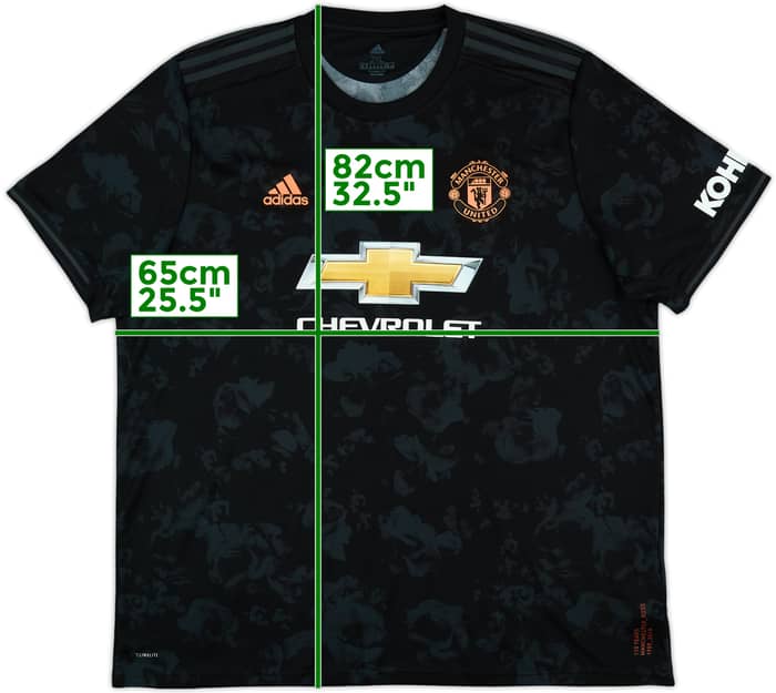 2019-20 Manchester United Third Shirt Rashford #10 - 8/10 - (XXL)