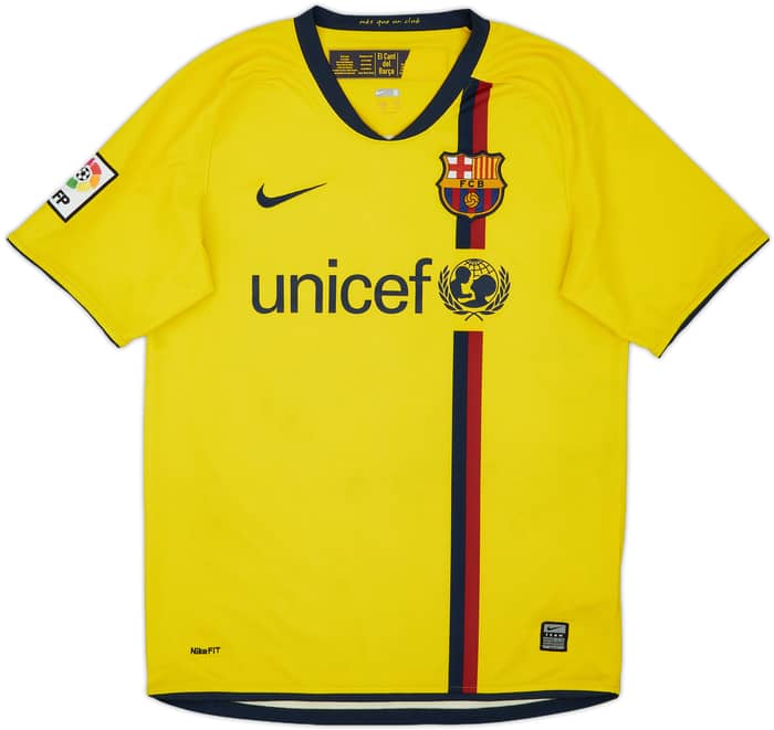 2008-10 Barcelona Away Shirt Messi #10 - 6/10 - (S)