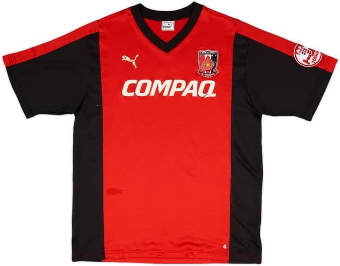 2003 Urawa Red Diamonds Puma Player Issue Training Shirt #4 - 5/10 - (XL)
