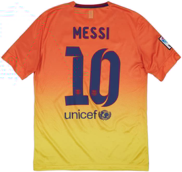 2012-13 Barcelona Away Shirt Messi #10 - 7/10 - (S)