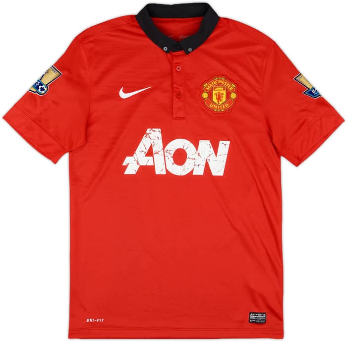 2013-14 Manchester United Home Shirt - 4/10 - (S)