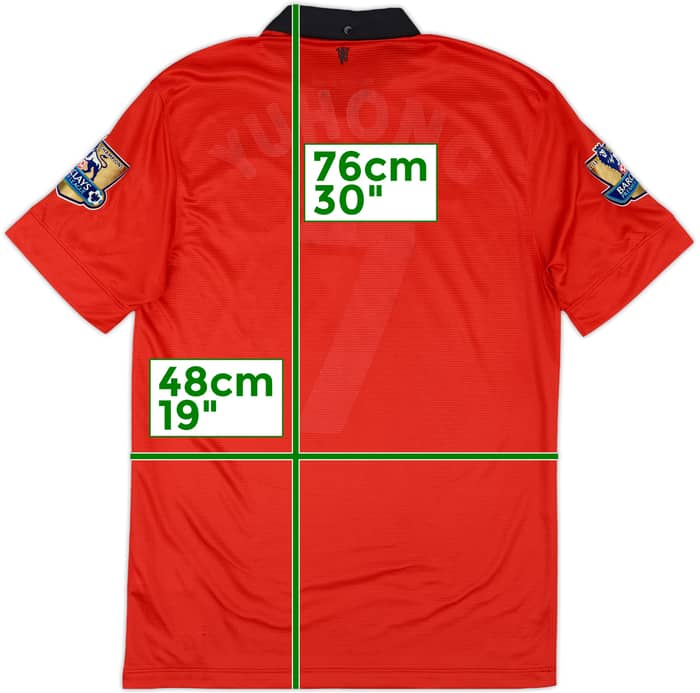 2013-14 Manchester United Home Shirt - 4/10 - (S)