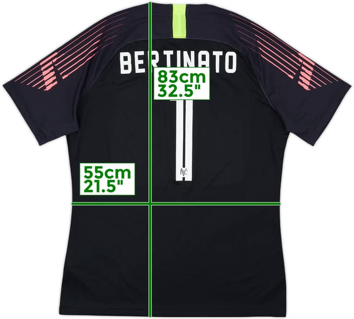 2019-20 Venezia GK Shirt Bertinato #1 - 9/10 - (XL)