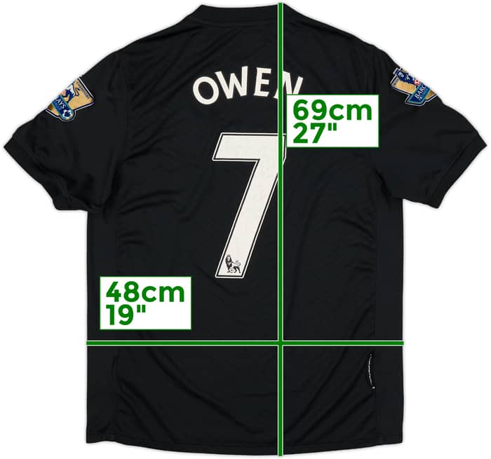 2009-10 Manchester United Away Shirt Owen #7 - 5/10 - (S)