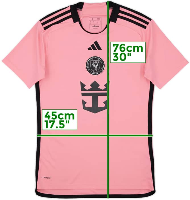 2024-25 Inter Miami Home Shirt Sergio #5 - 9/10 - (S)