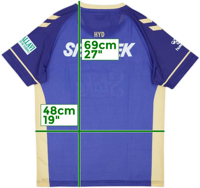 2022-23 Hyderabad FC Away Shirt - 10/10 - (S)