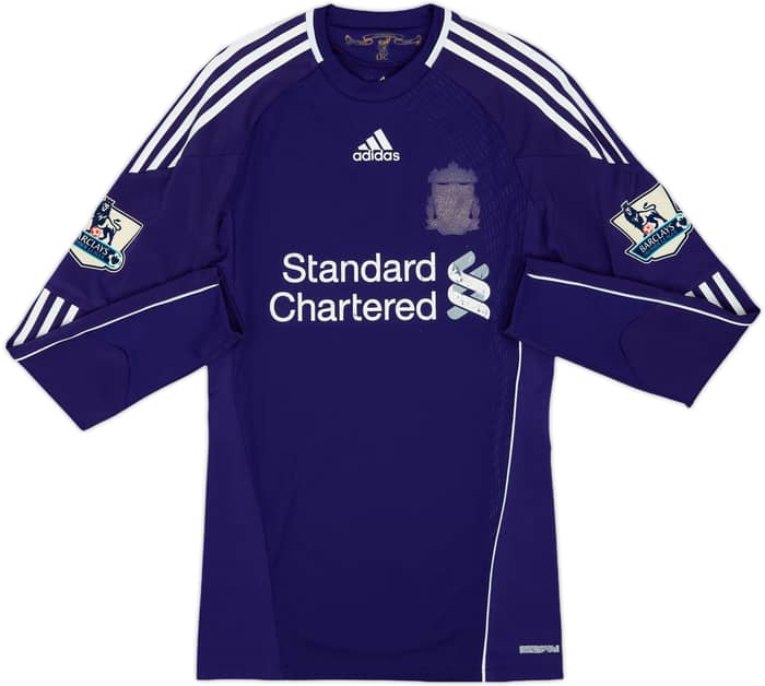 2010-12 Liverpool Player Issue TechFit GK Shirt Reina #25 - 3/10 - (M)
