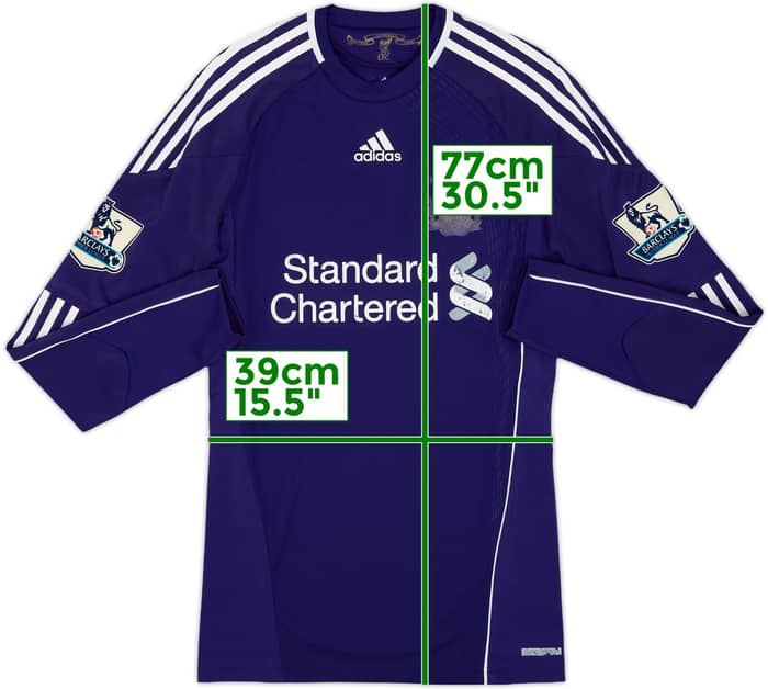 2010-12 Liverpool Player Issue TechFit GK Shirt Reina #25 - 3/10 - (M)