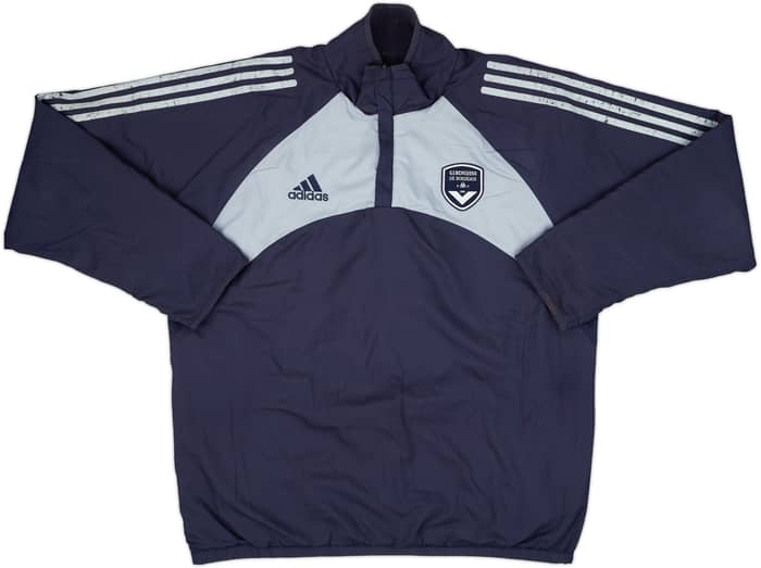 2002-03 Bordeaux adidas 1/4 Zip Reversible Fleece Jacket - 5/10 - (XL)