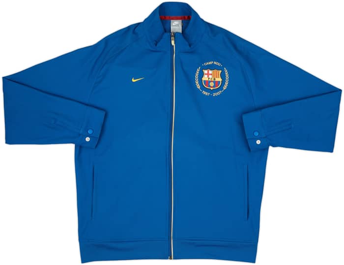 2007-08 Barcelona Nike Track Jacket - 8/10 - (L)