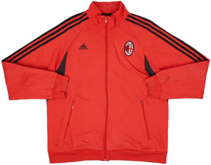 2008-09 AC Milan adidas Track Jacket - 8/10 - (L)