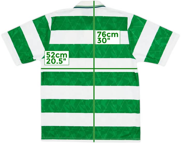1989-91 Celtic Home Shirt - 8/10 - (M)