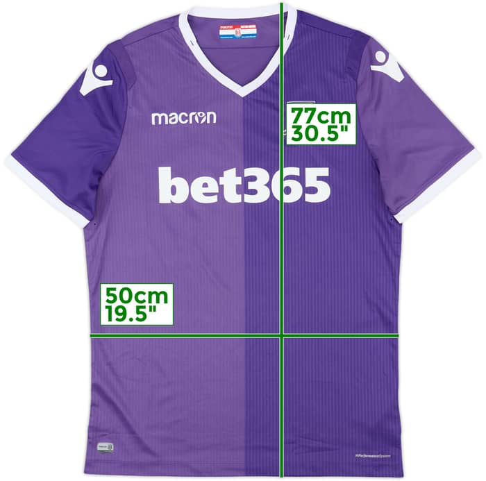 2018-19 Stoke City Away Shirt - 10/10 - (L)