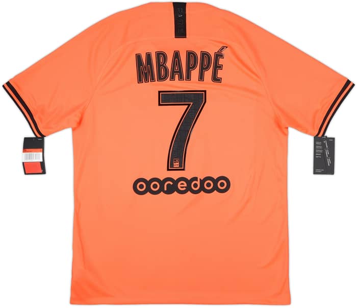 2019-20 Paris Saint-Germain Away Shirt Mbappe #7 (L)