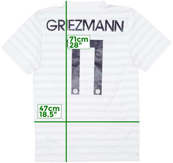 2014-15 France Away Shirt Griezmann #11 - 9/10 - (S)