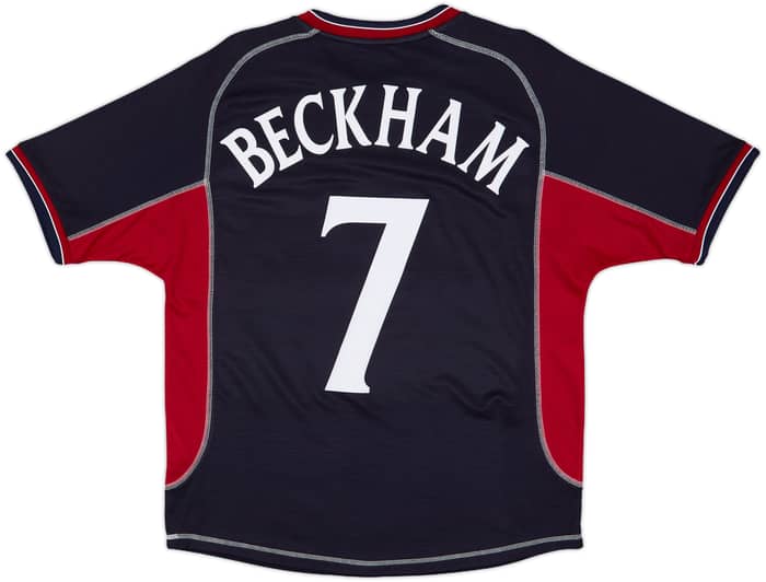 2000-01 Manchester United Third Shirt Beckham #7 - 9/10 - (M)