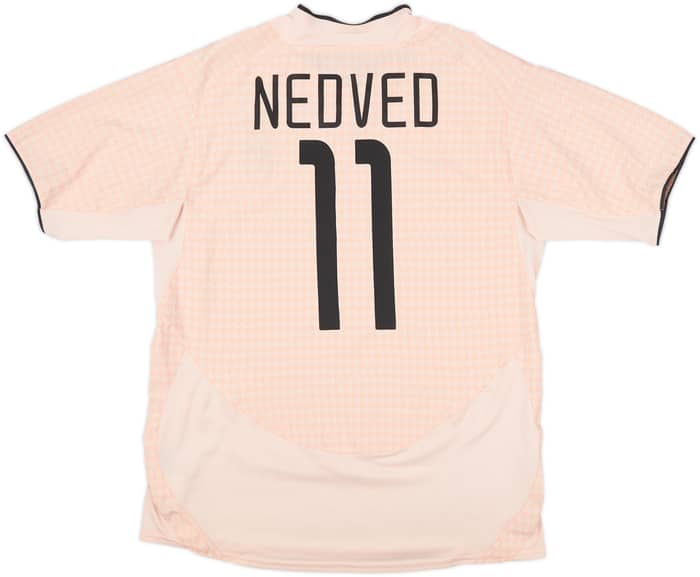 2003-04 Juventus Away Shirt Nedved #11 - 8/10 - (M)