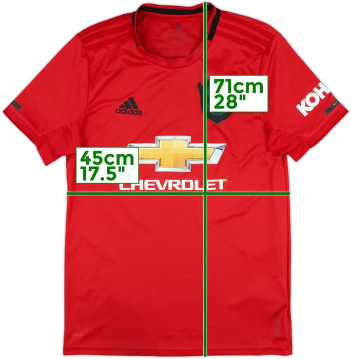 2019-20 Manchester United Home Shirt Rashford #10 - 7/10 - (S)