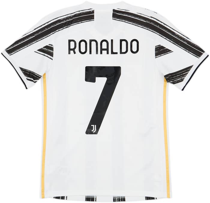 2020-21 Juventus Home Shirt Ronaldo #7 - 10/10 - (S)