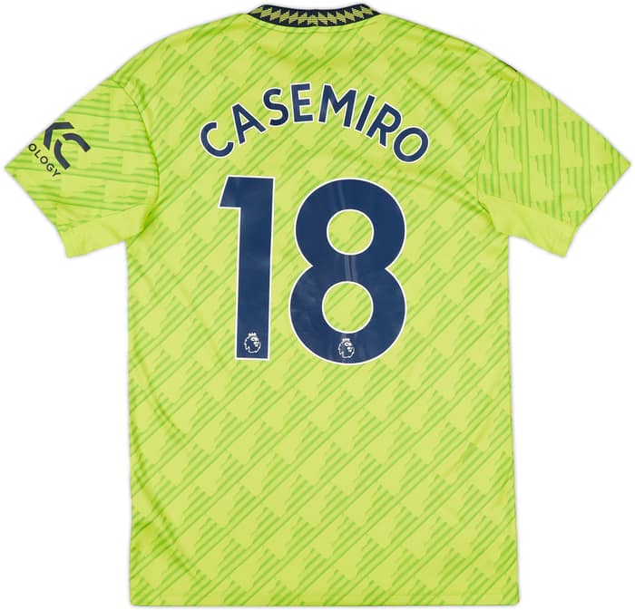 2022-23 Manchester United Third Shirt Casemiro #18 - 10/10 - (S)