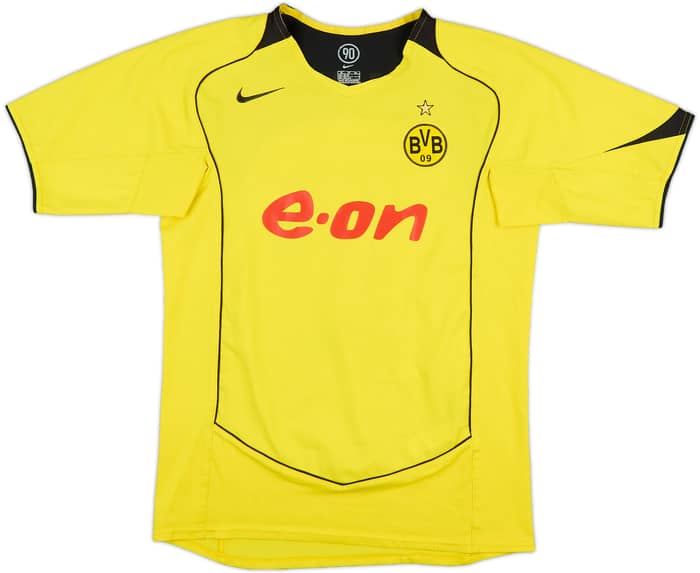 2004-05 Borussia Dortmund Home Shirt Rosicky #10 - 6/10 - (XL.Boys)