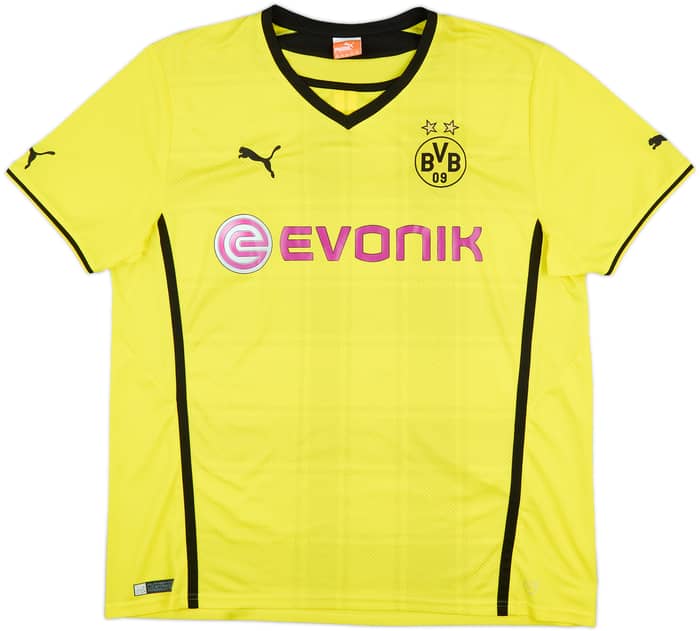 2013-14 Borussia Dortmund Home Shirt - 8/10 - (XXL)
