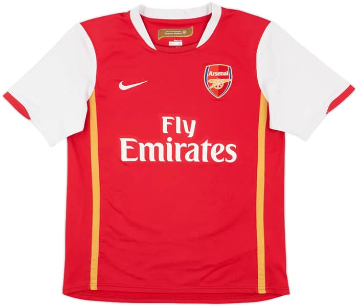 2006-08 Arsenal Home Shirt Walcott #14 - 7/10 - (L.Boys)