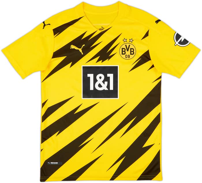 2020-21 Borussia Dortmund Home Shirt Haaland #9 - 6/10 - (S)