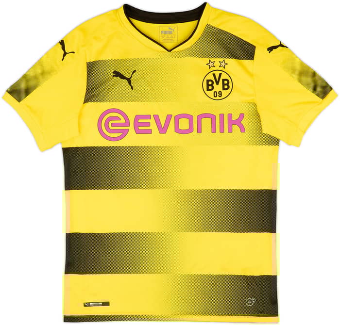 2017-18 Borussia Dortmund Home Shirt Sancho #7 - 9/10 - (S)