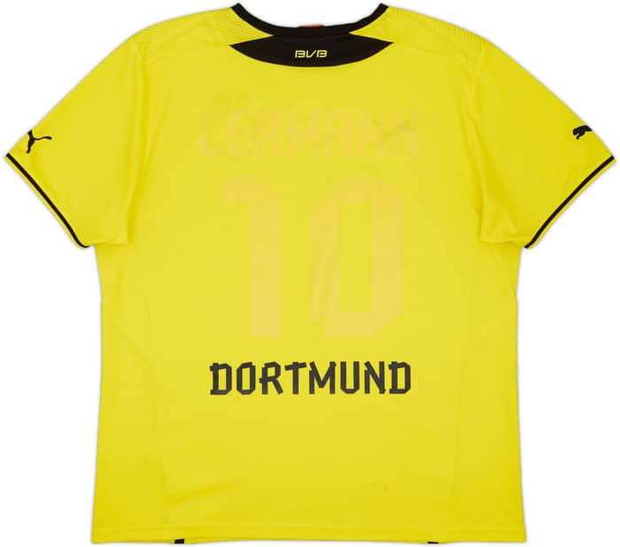 2013-14 Borussia Dortmund Home Shirt - 4/10 - (XL)