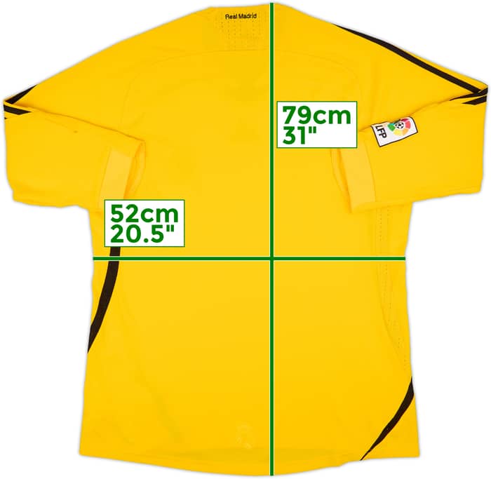 2008-09 Real Madrid GK Shirt - 8/10 - (L)