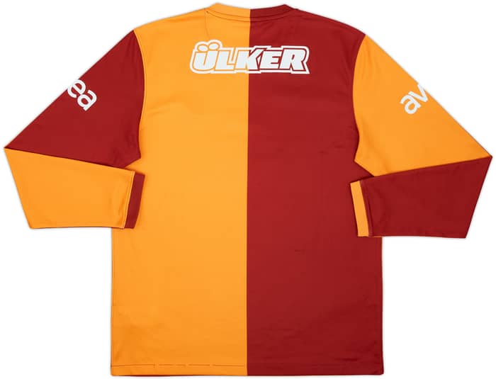 2013-14 Galatasaray Home L/S Shirt - 7/10 - (L)