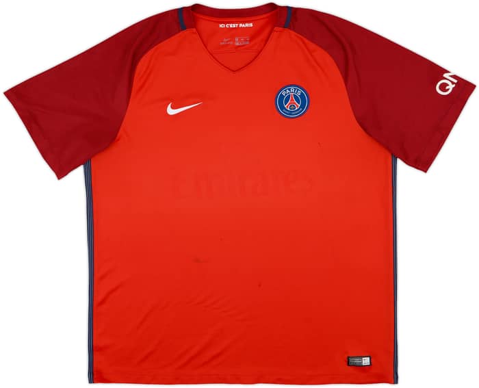 2016-17 Paris Saint-Germain Away Shirt - 4/10 - (XL)