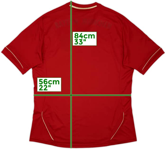 2011-13 Bayern Munich Home Shirt - 4/10 - (XL)