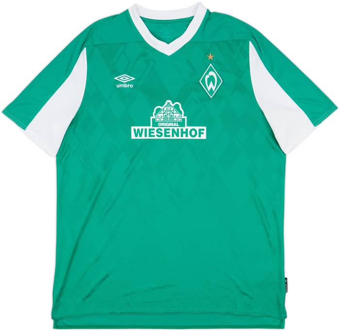 2020-21 Werder Bremen Home Shirt Sargent #19 - 7/10 - (XXL)