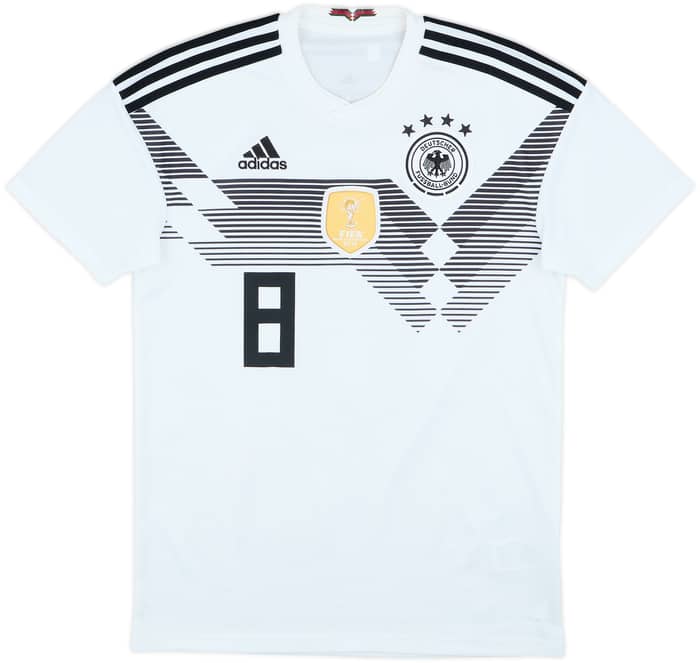 2018-19 Germany Home Shirt Kroos #8 - 8/10 - (S)