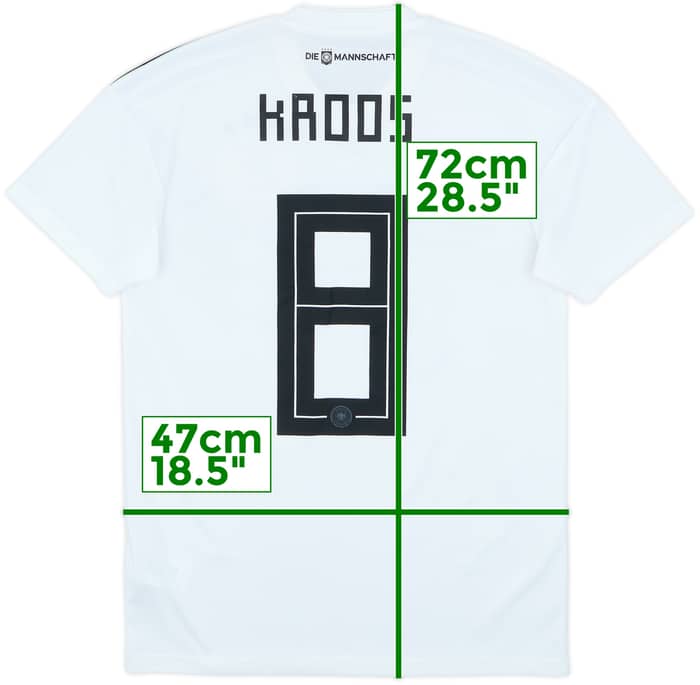 2018-19 Germany Home Shirt Kroos #8 - 8/10 - (S)
