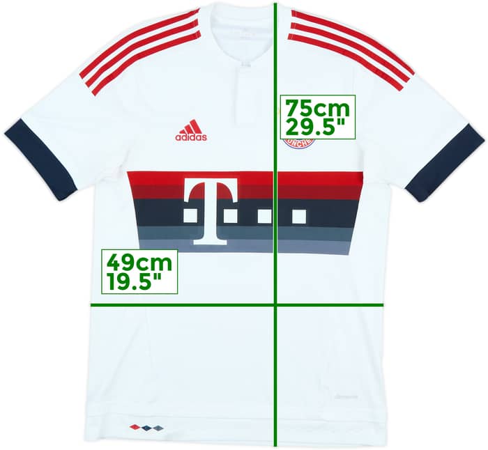 2015-16 Bayern Munich Away Shirt Thiago #6 - 9/10 - (M)
